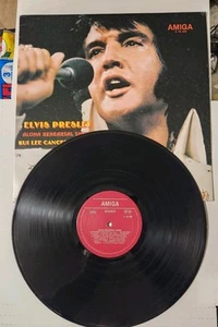 Elvis Presley aloha rehearsal show Kui Lee Cancer Benefit AMIGA 5 73 210 EX+ LP - Picture 1 of 2
