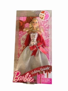 Muñeca Barbie Holiday Sparkle en caja - Imagen 1 de 3