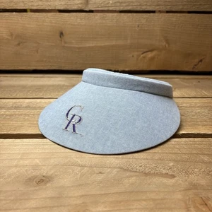 Vintage Women’s Imperial Colorado Rockies Baseball Imperial Sun Visor - Picture 1 of 9