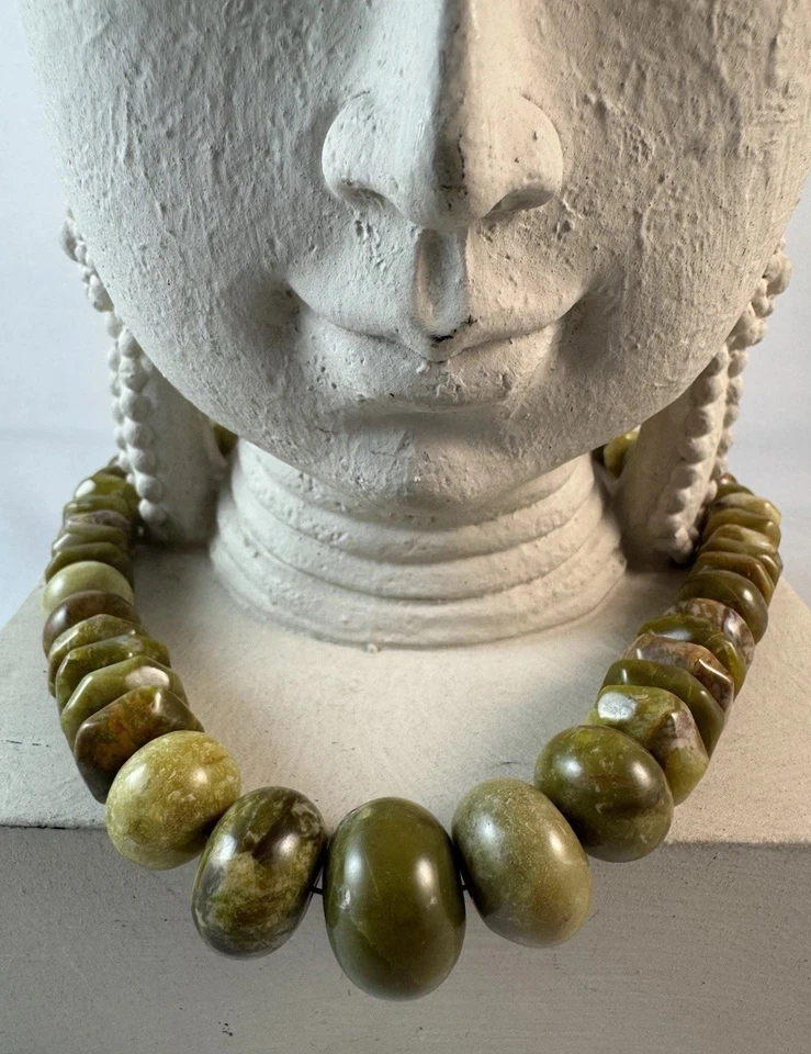 Collar de cuentas graduadas de ópalo volcánico de plata esterlina Jay King Foto 1 de 1