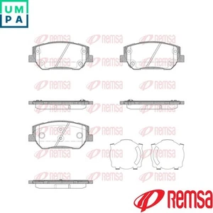 BRAKE PAD SET DISC BRAKE 1910.02 FOR KIA OPTIMA/Sportswagon HYUNDAI i30 2.0L - Picture 1 of 6