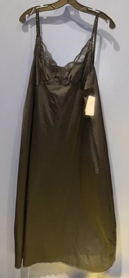 46” Waist Black Full Slip, Adjustable, Vintage Jaclyn Smith Kmart, NWT 44” Chest - Image 1 of 4
