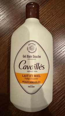 Roge Cavailles Active Surgras Bath and Shower Honey & Milk 400ml NEW - Image 1 of 2