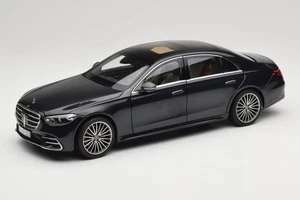 183800 Mercedes S-Class AMG Line W223 Anthracite Blue Norev 1/18 - Picture 1 of 8