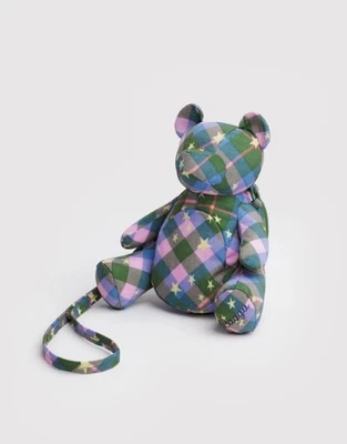 Bolso a cuadros Baggu Bear Green Star Foto 1 de 2