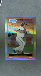 2012 Bowman Chrome Prospect Refractor #39 Mike Murray Giants #388/500 - Picture 1 of 2