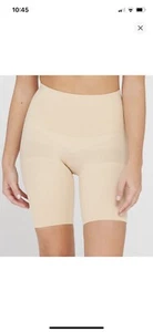ASSETS by SPANX Women's Size Sm Remarkable Results High-Waisted Shaping Shorts - Picture 1 of 8
