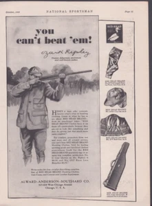 1929 Print Ad Alward Anderson Southard Co Red Head Brand Hunting Ozark Ripley - Picture 1 of 1