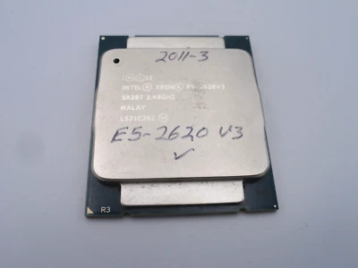 Intel Xeon E5-2620 v3 6 Cores 12 Threads 2.4GHz LGA2011 CPU - Image 1 of 2