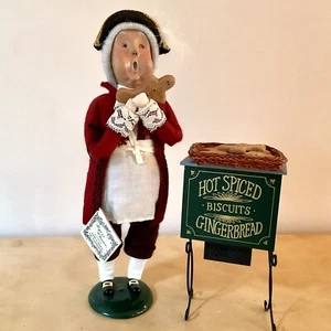 Byers Choice 1996 Cries Of London Gingerbread Vendor ~ Oven ~ Cookies ~ Mint - Picture 1 of 12