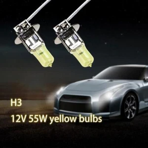 1pc 12V 55W 3000K Quartz Glass Car Xenon Head Lamps M4L8 V6I4 Lamps Fog V6Z7 - Picture 1 of 22