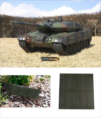 Tamiya / RC Panzer Leopard 2A6 Full Option+Tarnnetz 48 x 45 cm im Maßstab 1:16 - Bild 1 von 4