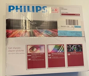 Reproductor de DVD clásico compacto negro con HDMI 1080p escalado Philips DVP2880/F7 - Imagen 1 de 4
