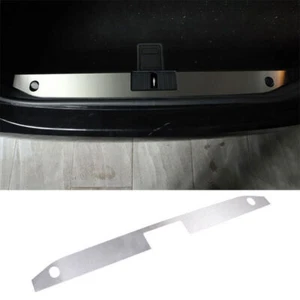 Protector de parachoques trasero interior placa de umbral moldura para Benz Clase S 08-13 acero plateado - Imagen 1 de 12