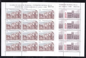 1998 - España - Minipliego 60/61 - Bienes Culturales - Misma Numeracion - Picture 1 of 1