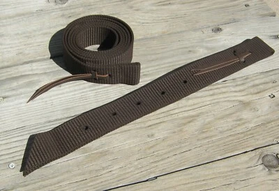 棕色尼龙带和坯料套装 1-3/4 — 第 1/2 张图片