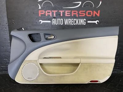 08-11 JAGUAR XK ПЕРЕДНИЙ ПАССАЖИР ПРЯМО ВНУТРИ ВНУТРЕННЕЙ ДВЕРИ ОТДЕЛКА ПАНЕЛИ СЛОНОВОЙ КОСТИ NEL - Изображение 1 из 4