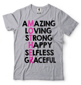 Awesome Gift For Moms Mother's Day Gift Ideas T shirt Gifts For Mother T shirts - Picture 1 of 4