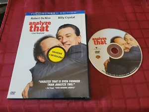 Analyze That (DVD, 2003, Full Frame) VG - Imagen 1 de 1