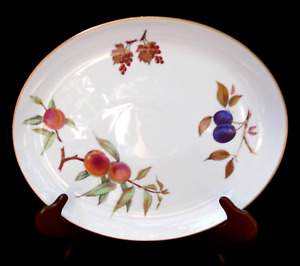 Vintage Royal Worcester Evesham 15" x 12" Oval Serving Platter