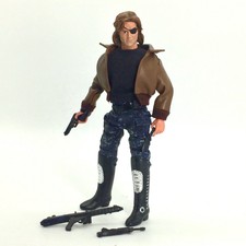 Snake Plisskin, Custom MEGO 8" scale figure, Escape From New York, custom box