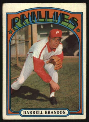 1972 Topps #283 Darrell Brandon G Phillies 604422 - Image 1 of 2