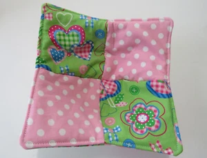 Microwave Bowl Cozy Patchwork Soup Bowl Cozy - Picture 1 of 4