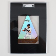 1999 Pacific Crown Royale Derek Jeter Graded Card Jumbo Cramer’s Choice Premi...