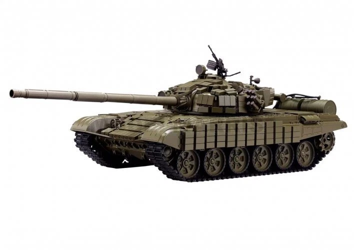 HENG LONG 3939-1UPG 1/16 RC Russian T-72 Principal Bataille Tank, Metal Bras , - Photo 1/1