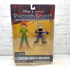 Disney Kingdom Hearts Peter Pan & Soldier Action Figures New In Box