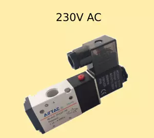 Pneumatik Ventil 3/2 Wegeventil 230V 1/4" 1,5 - 8 bar NEU! Pneumatikventil - Bild 1 von 5