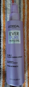 NEW! L'Oreal Ever Pure Sulfate-Free 21-in-1 Color Caring Spray 6.7oz (200ml) - Picture 1 of 5