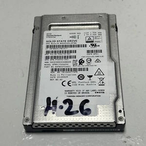 HPE Toshiba 400GB 12G SAS MU DS 2.5in SFF SSD Smart Carrier G8 G9 G10 DS Gen10 - Picture 1 of 6