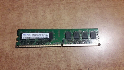 KIT SAMSUNG 2GB RAM DDR2 (1 x 2GB) - 2Rx8 PC2-5300U - model M378T5663QZ3 - CE6 - Immagine 1 di 3