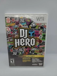 Dj Hero Wii solo custodia di ricambio e manuale - Foto 1 di 2