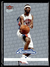 Richard Hamilton 2006-07 Fleer Ultra Platinum Medallion /100 #42 Detroit Pistons
