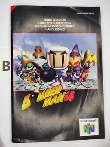 Manual Nintendo 64 Bomberman 64 NUS-P-NBMP-NEU4 N64 - Picture 1 of 7