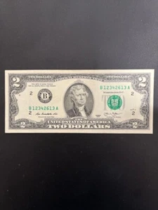 Billete De 2 dólares Año 2013 Con Escalera Parcial.Especial Para Colección. - Picture 1 of 2