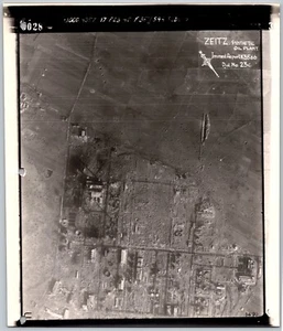WWII "Restricted" 8x9 Photos US Recon Sqdrn Zeitz Germany Bombed Original 1944 - Picture 1 of 3