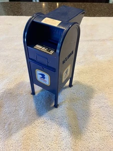 USPS Vintage Logo 7-1/2" Mail Dropbox Replica with Snorkel Coin Bank-Plastic - Picture 1 of 4