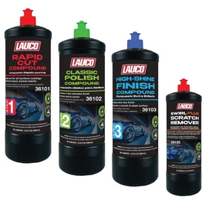 LAUCO Kit lucidatura 3 fasi + rimozione vortici GRATIS [36101, 36102, 36103, 36105] - Foto 1 di 1