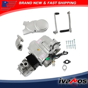 125cc 4 Tiempos Motocicleta Embrague Manual Motor 4UP Dirt Pit Bike NUEVO - Imagen 1 de 17