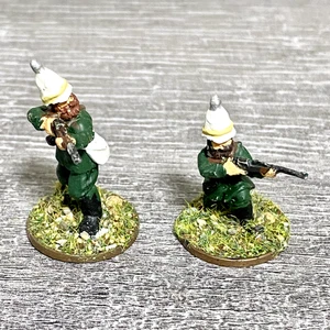 2x 28mm British Colonial Volunteer Natal Husars Metall Figuren Zulu Wargames #5 - Bild 1 von 4