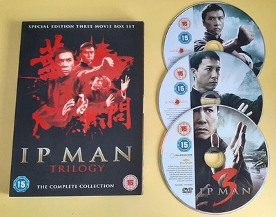 IP MAN TRILOGY ☆ Kung Fu DVD Set ☆ Donnie Yen, Martial Arts - Image 1 of 4