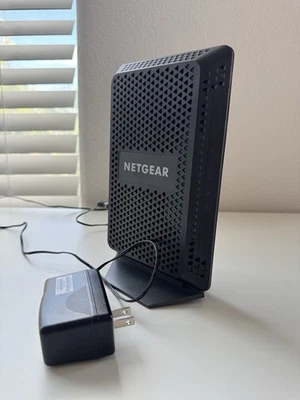 Netgear CM600 DOCSIS 3.0 Cable Modem 960 Mbps with Power Adapter  - Image 1 of 4
