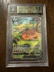 Promociones Pokémon Black Star 2019-22 #swsh260 Charizard V BGS 9,5 - Imagen 1 de 2
