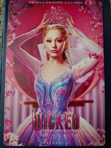 WICKED FOR GOOD 8X12 Tin Sign Poster Art Ariana Grande as Glinda Wizard of Oz - Picture 1 of 2