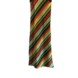 Princess Polly Colorful Pencil Skirt Size 2 Striped - Picture 1 of 5
