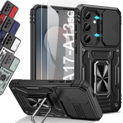 Handy Hülle 2x 9H Glas für Samsung Galaxy A17 A56 5G Magnet Outdoor Schutz Case - Bild 1 von 4