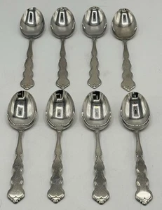 8 USED ‘Distinction Deluxe Stainless’ by Oneida 6.75in Valorie Tablespoons - Imagen 1 de 5